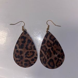 Cheetah earrings